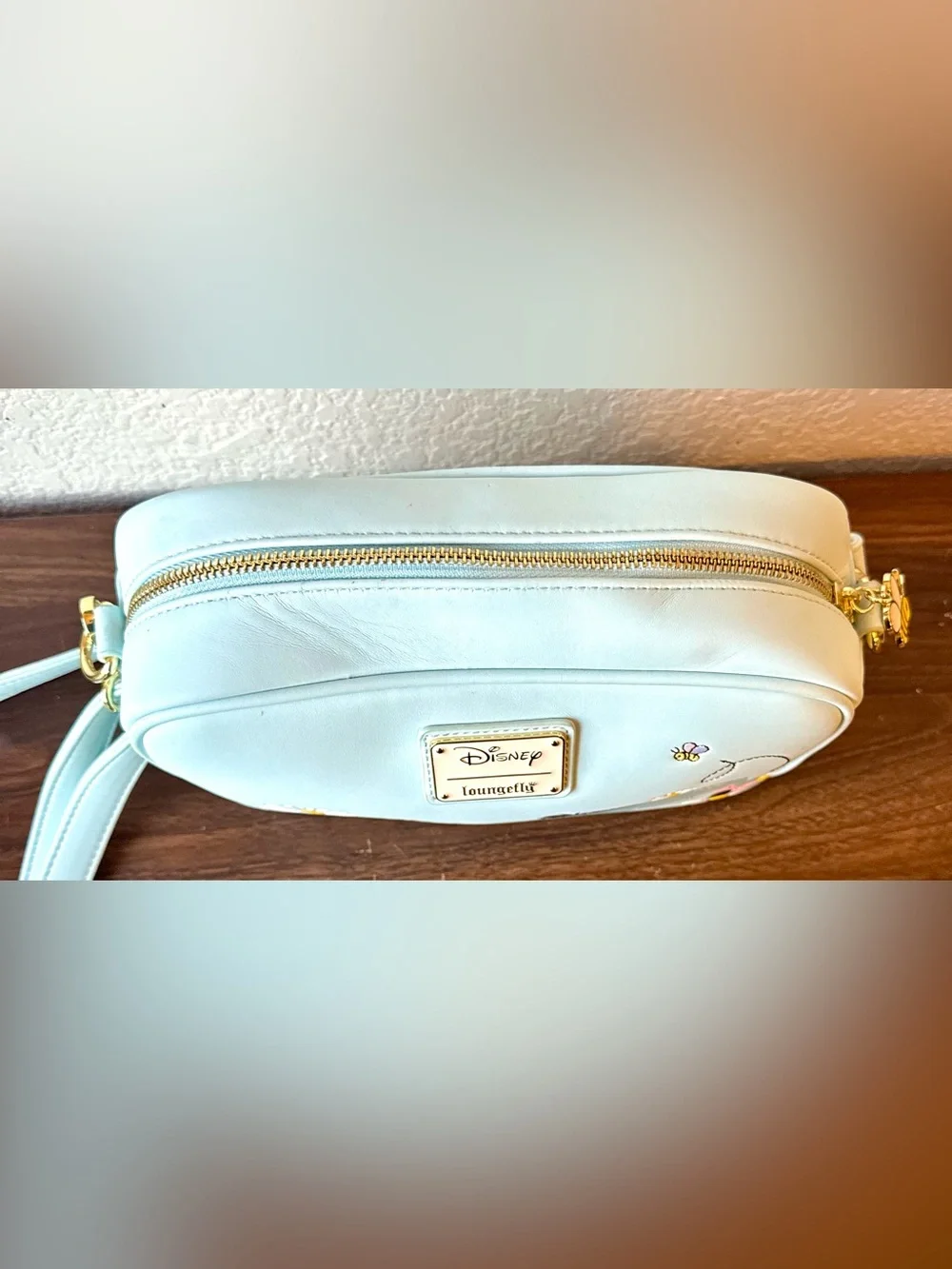 Disney Loungefly Pastel Blue Eeyore Daisy Crossbody Bag Winnie the Pooh